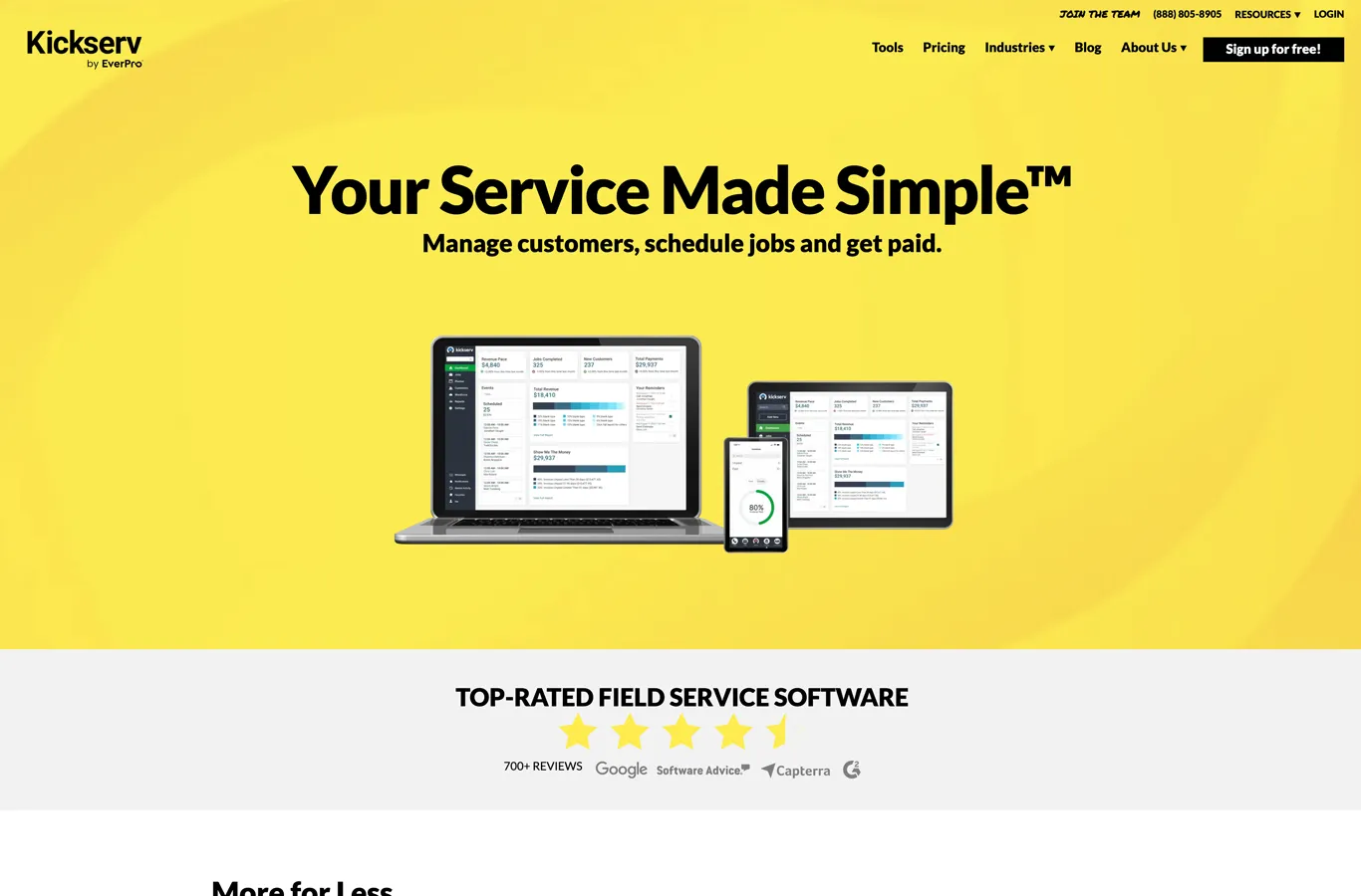 Kickserv Website Build